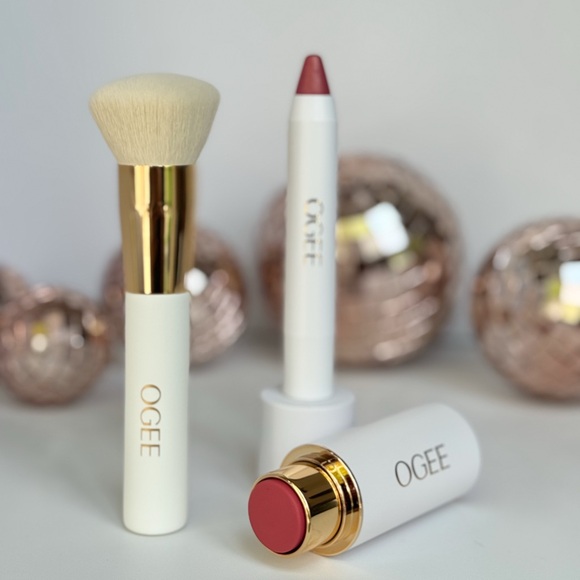 OGEE Beauty Trio- Blender Brush + Sculpted Stick + Lip Oil! ($120 Value) - Picture 2 of 4